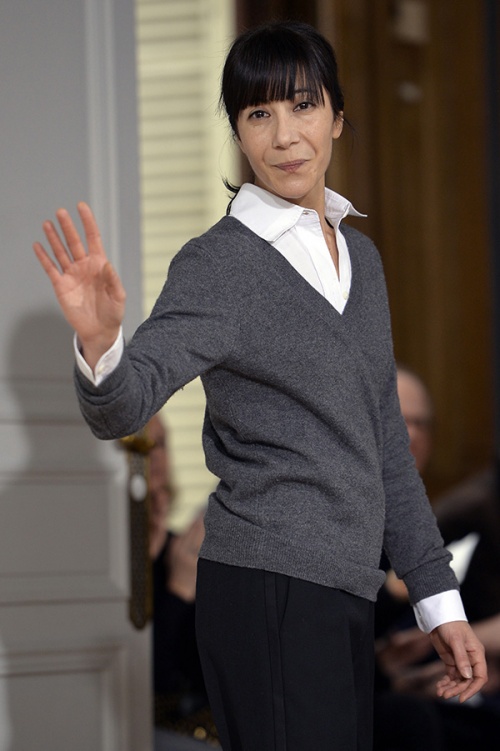 French-Moroccan fashion designer Bouchra Jarrar (Credit: Miguel Medina/ AFP)